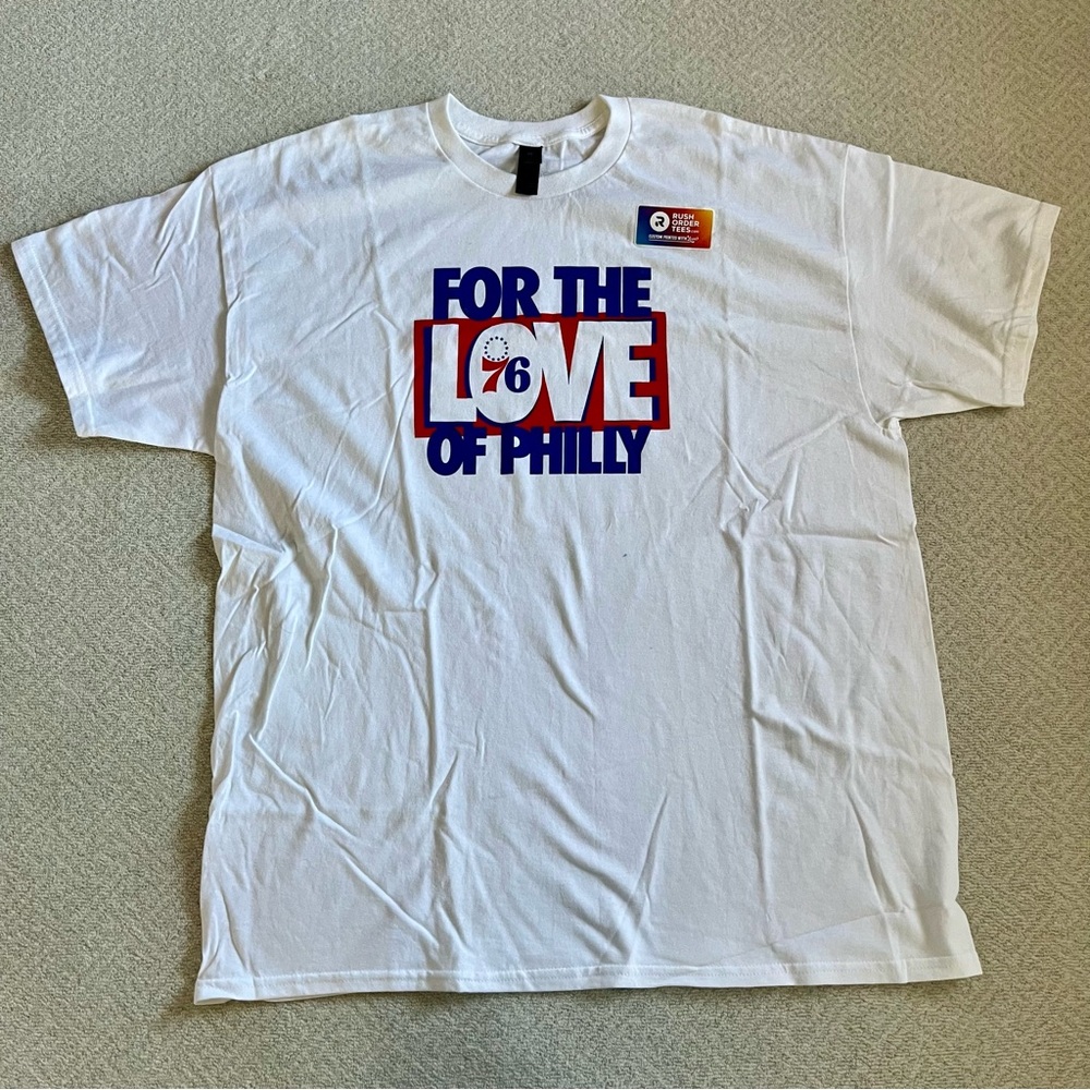 Philadelphia 76ers for the Love of Philly Tee Shirt